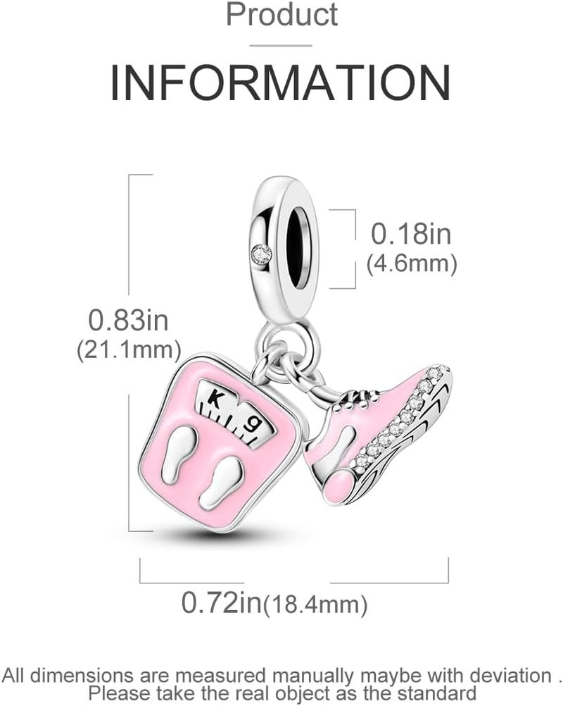 Hapour Store 925 Sterling Silver Charms for Bracelets Necklace European Jewelry Pendant Beads Charm for Women Mom - Image 4